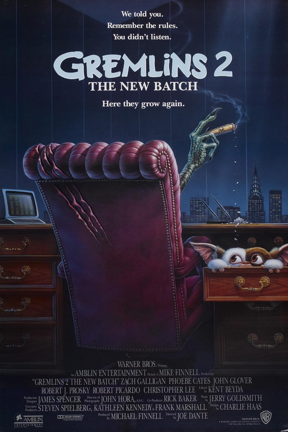 Gremlins 2 Script Breaking the Rules: How Gremlins 2 Redefined the Sequel Game - David's ...